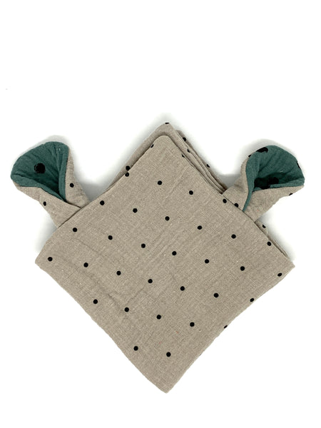 Schmusetuch mit Ohren