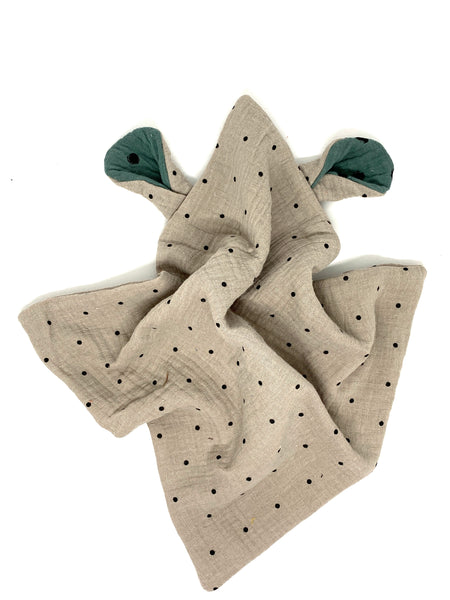 Schmusetuch mit Ohren