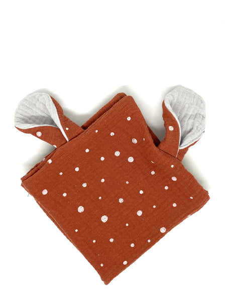 Schmusetuch mit Ohren