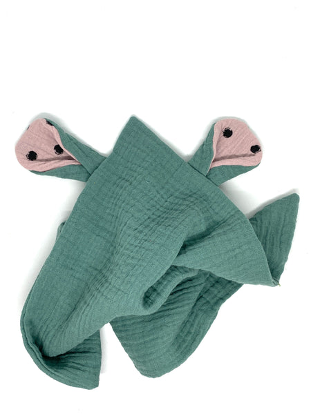 Schmusetuch mit Ohren