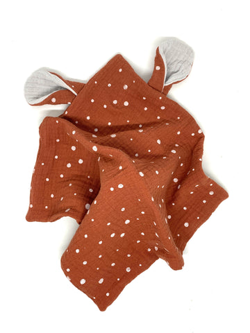 Schmusetuch mit Ohren