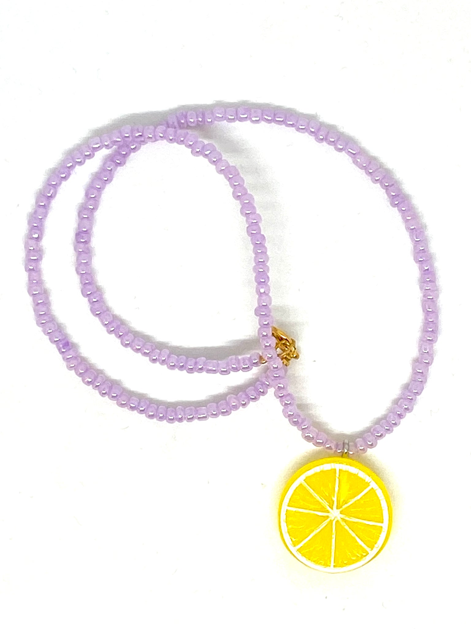 Halskette Zitrone