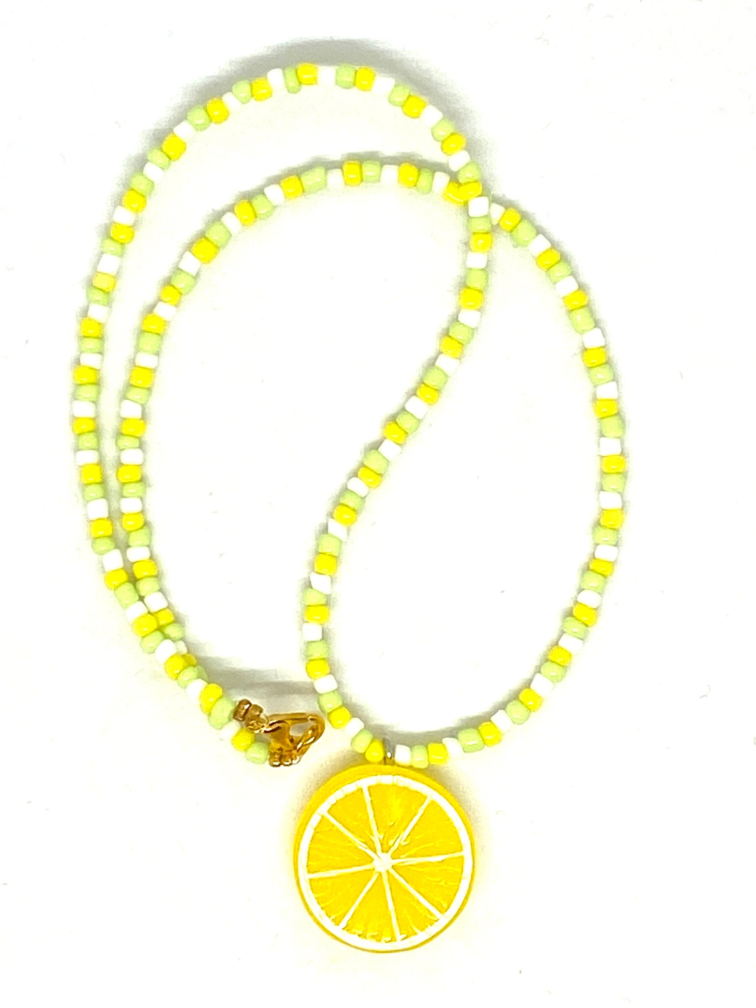 Halskette Zitrone