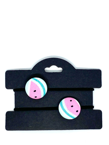 Haargummis mit Buttons
