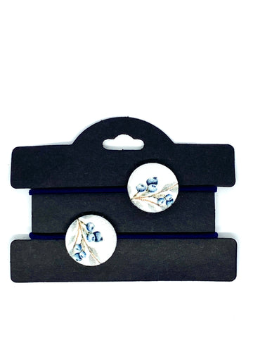 Haargummis mit Buttons