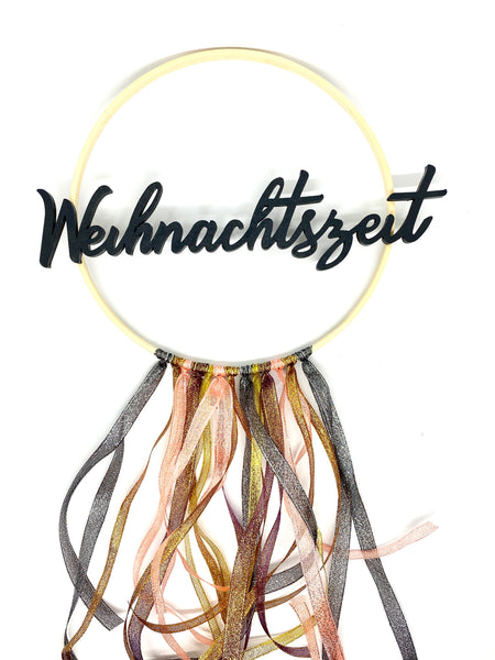 Holzschriftzug