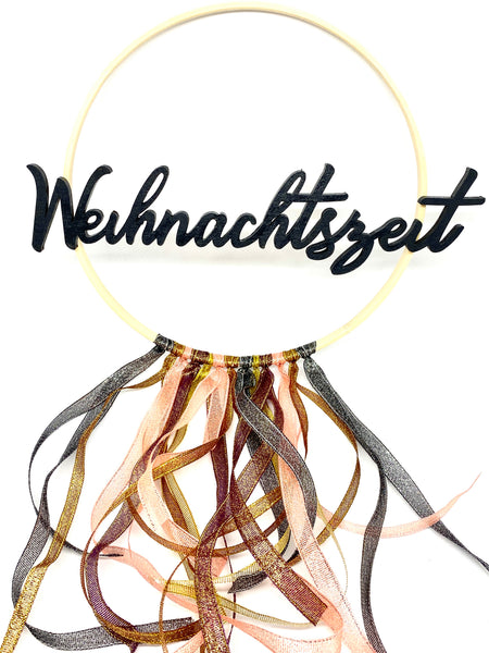 Holzschriftzug
