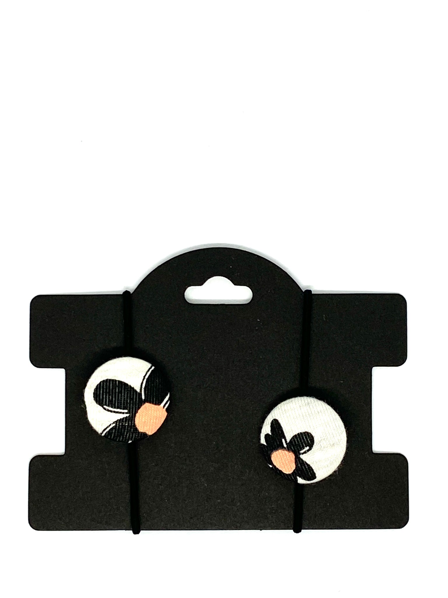 Haargummis mit Buttons